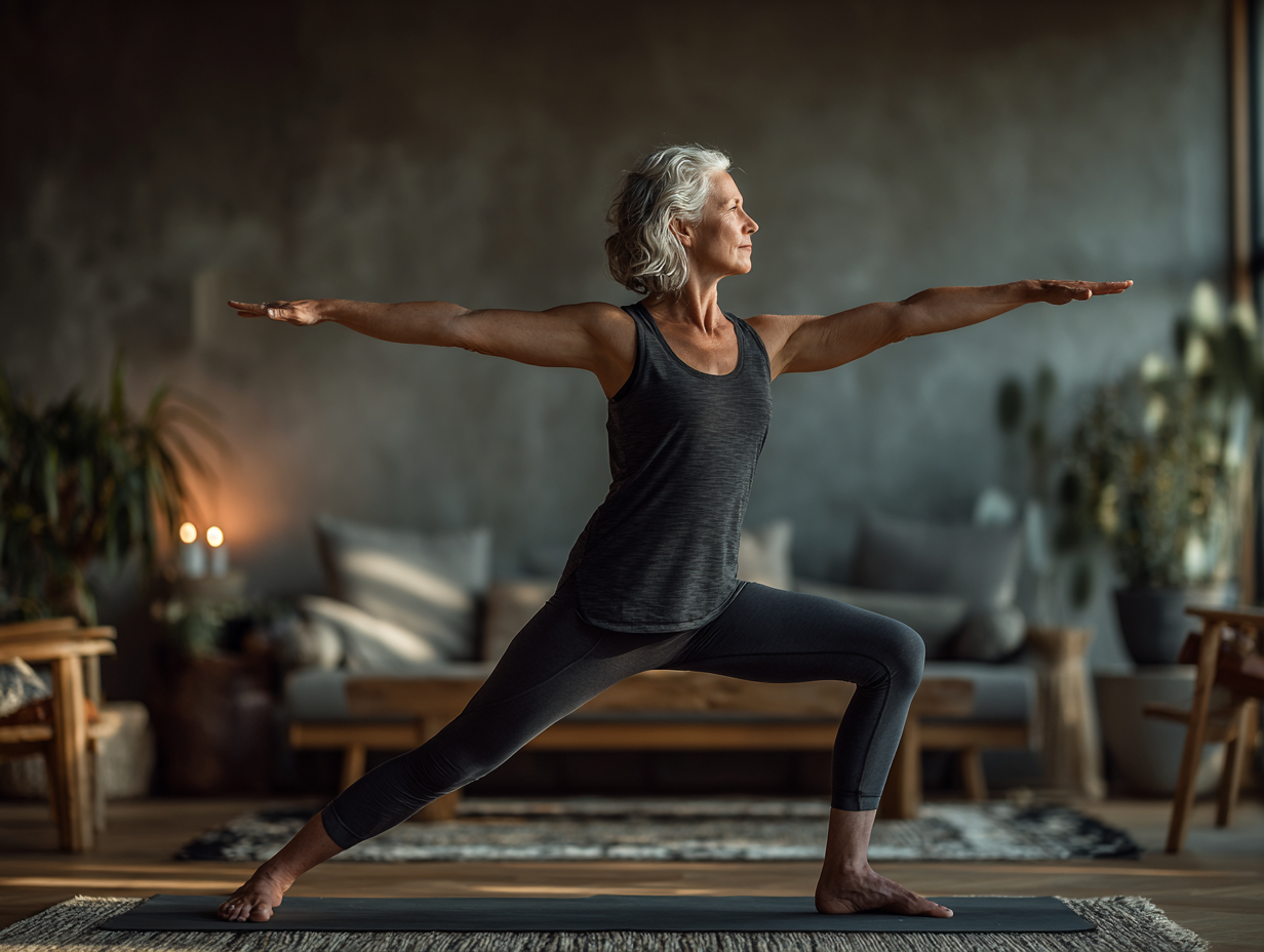 Основателят на PurePulse House по време на йога сесия